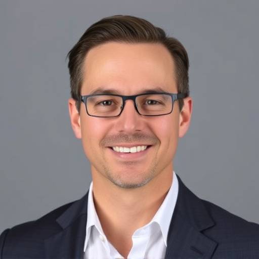 Professional headshot of James Riley, CFO of Innovate Skills Institute